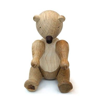 Oso de madera, roble-arce Kay Bojesen Denmark