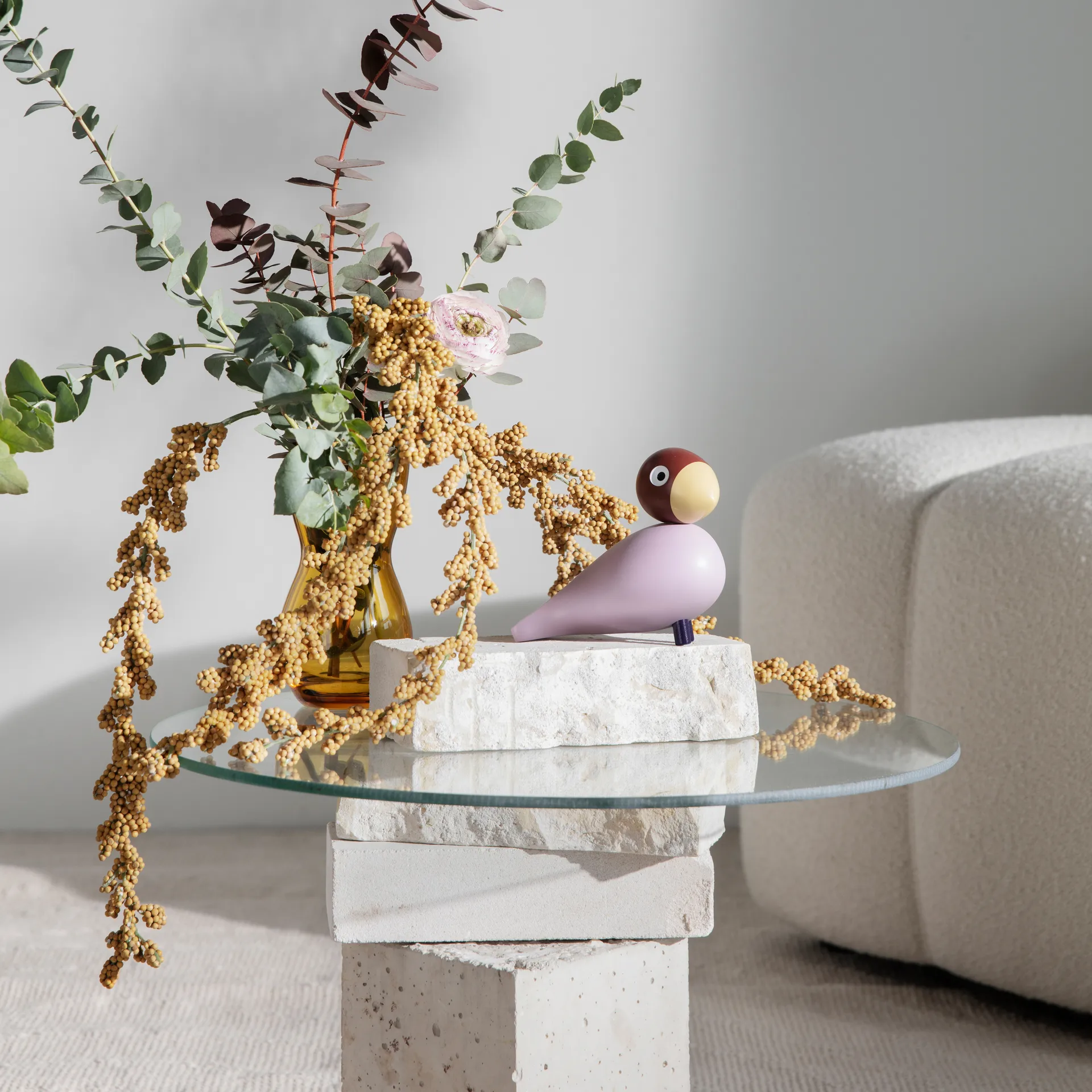 Pájaro cantor Kay Bojesen Year Bird 2023 Jackie, Lavanda Kay Bojesen Denmark