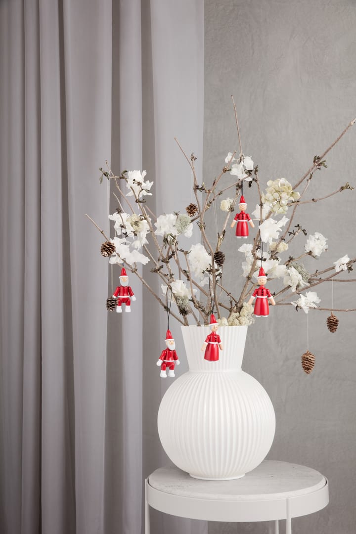 Papá y Mamá Noel 10 cm, Rojo Kay Bojesen Denmark