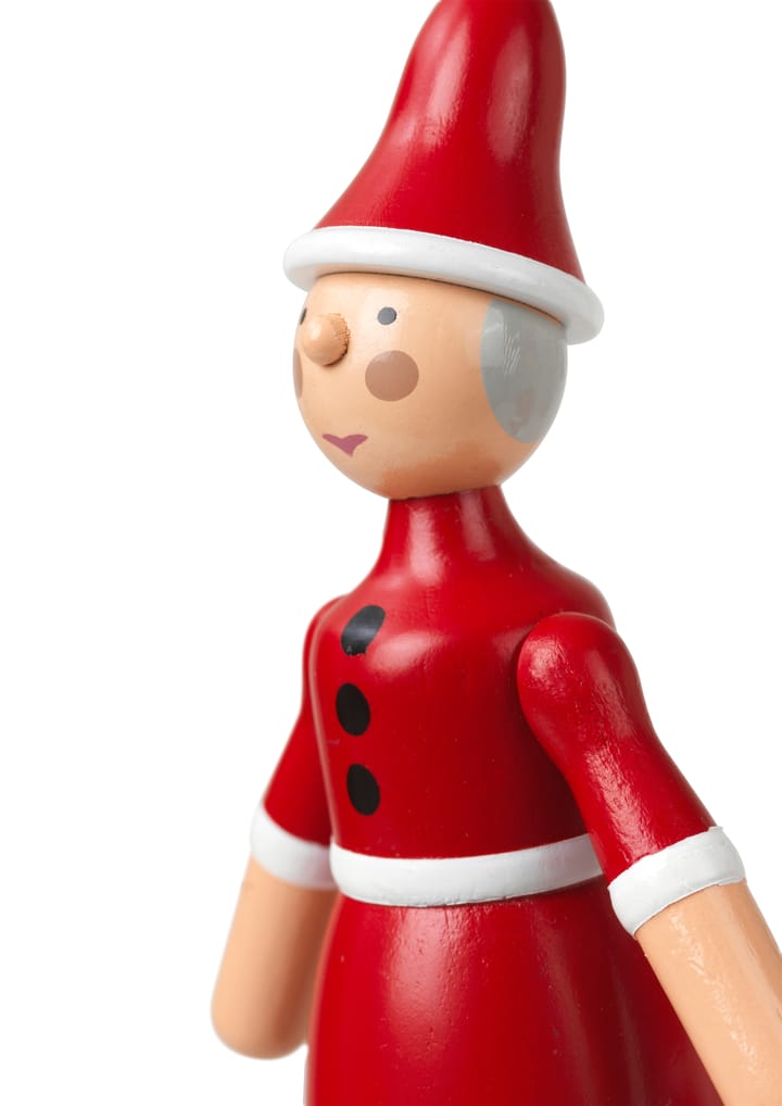 Papá y Mamá Noel 10 cm, Rojo Kay Bojesen Denmark