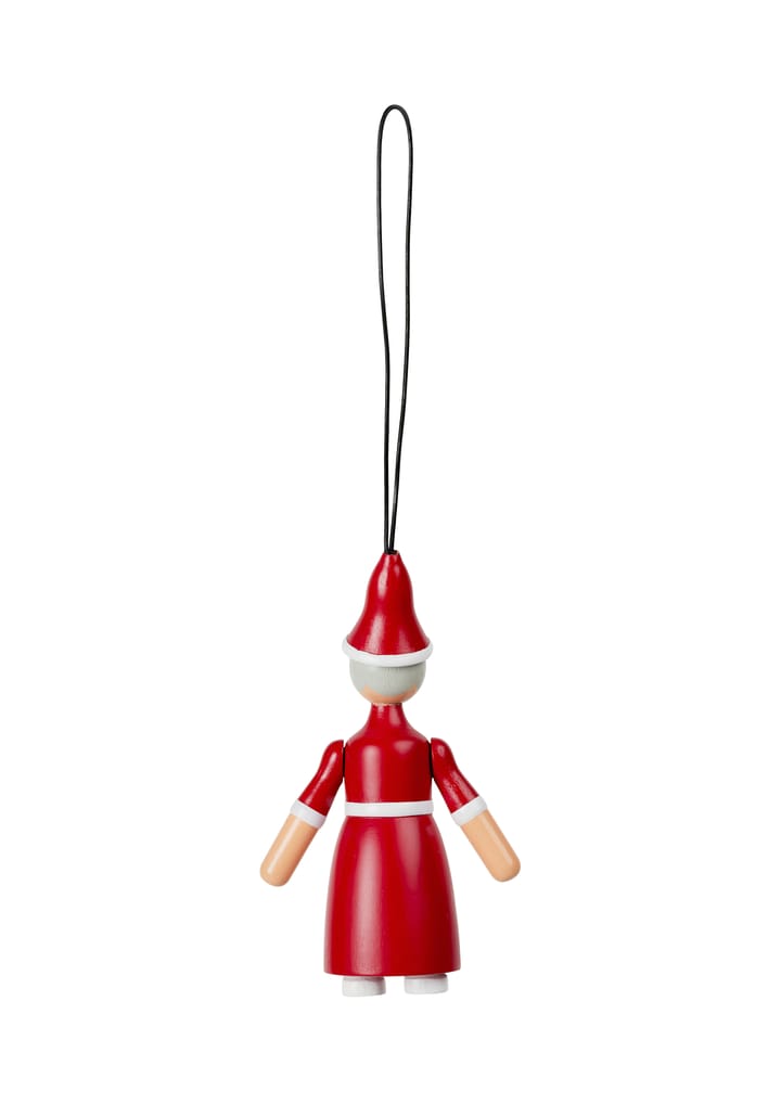 Papá y Mamá Noel 10 cm, Rojo Kay Bojesen Denmark