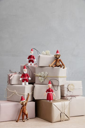 Papá y Mamá Noel 10 cm - Rojo - Kay Bojesen Denmark