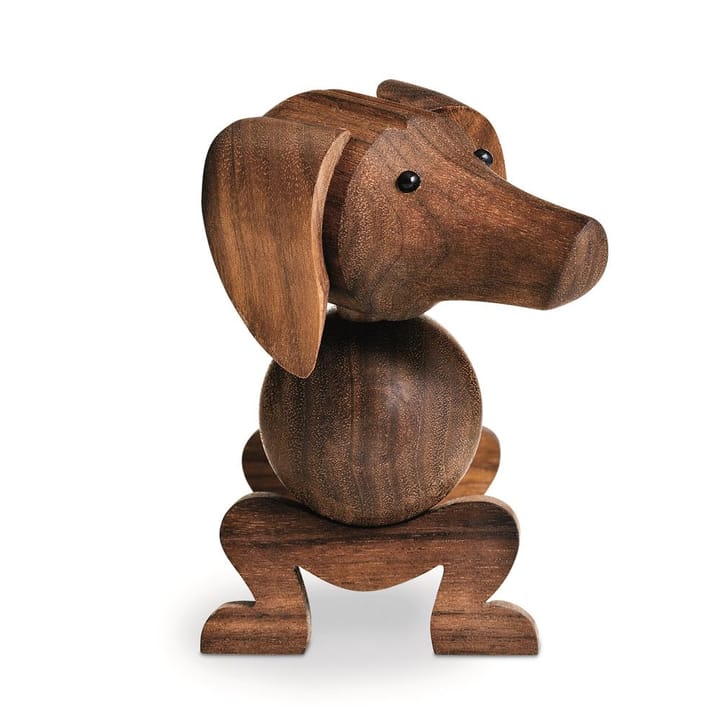 Perro de madera 18,5 cm - nogal - Kay Bojesen Denmark