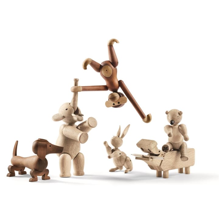Perro de madera 18,5 cm, nogal Kay Bojesen Denmark