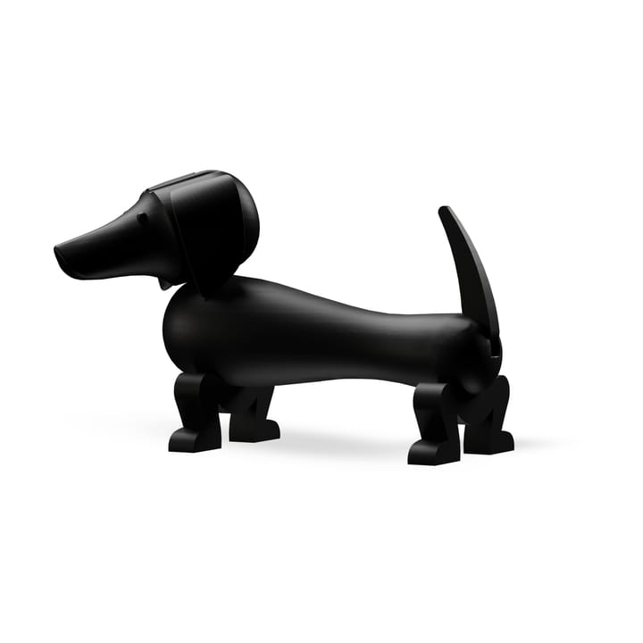 Perro de madera 18,5 cm - Roble oscuro teñido - Kay Bojesen Denmark