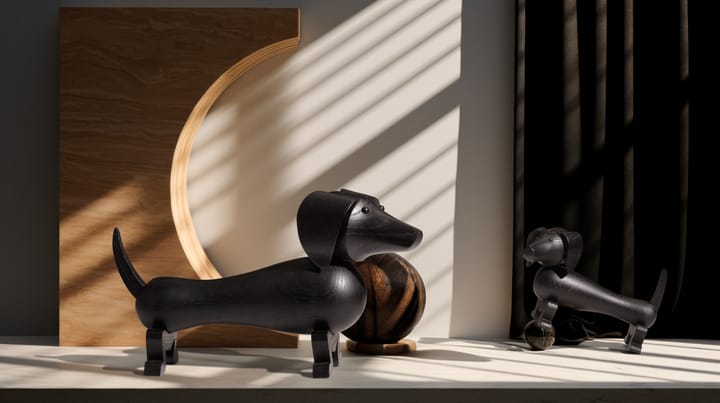 Perro Kay Bojesen 28,5 cm, Roble oscuro teñido Kay Bojesen Denmark