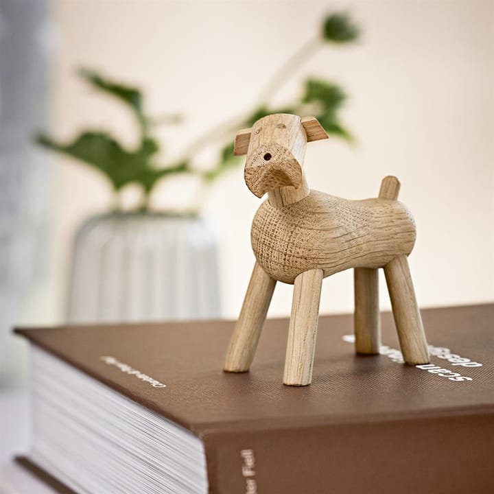 Perro Tim de madera, roble claro Kay Bojesen Denmark