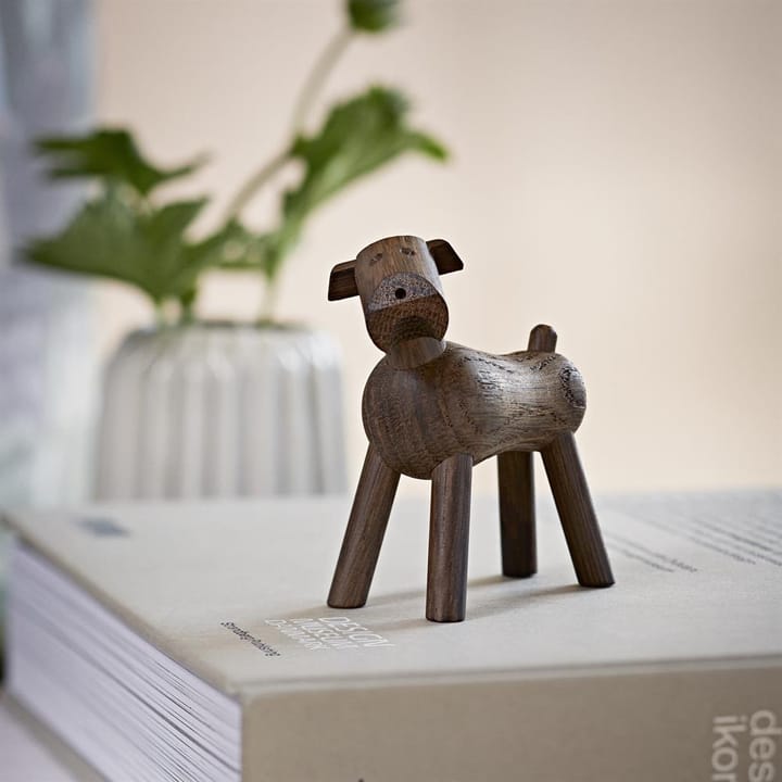 Perro Tim de madera, roble oscurecido Kay Bojesen Denmark