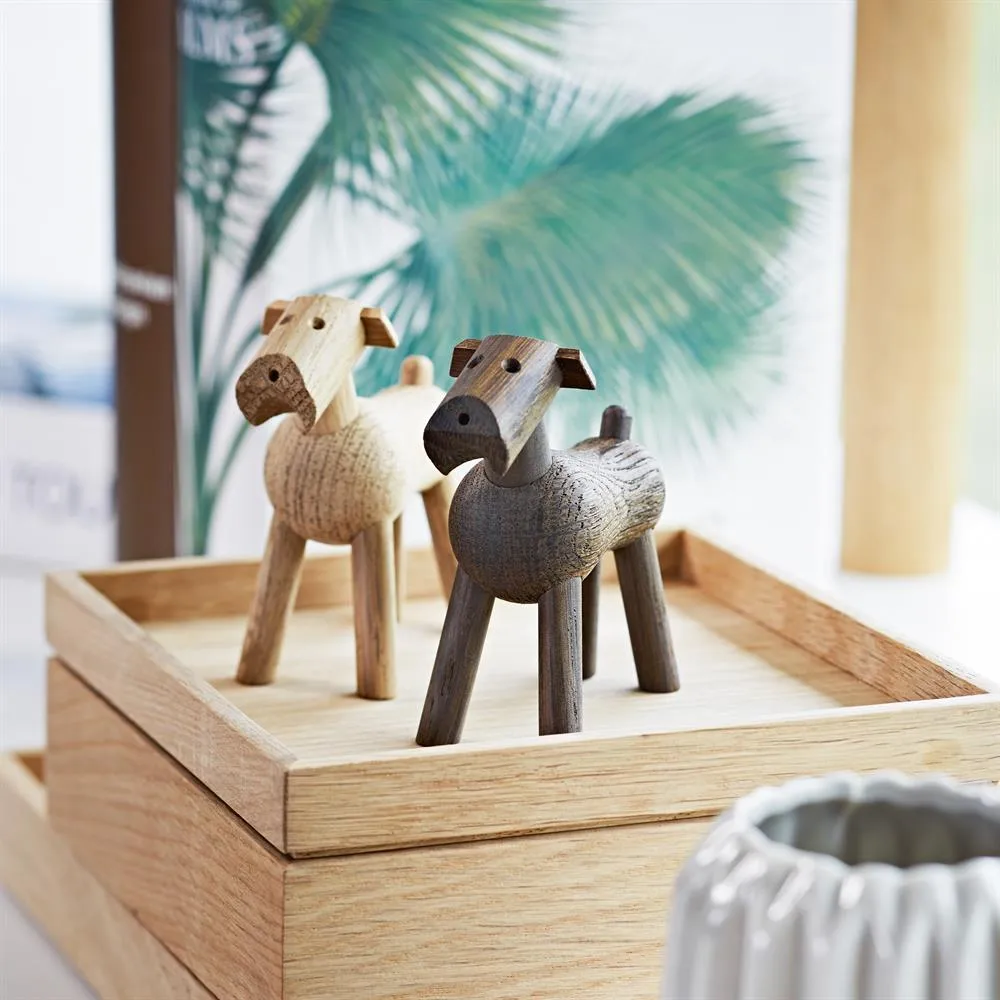 Perro Tim de madera, roble oscurecido Kay Bojesen Denmark