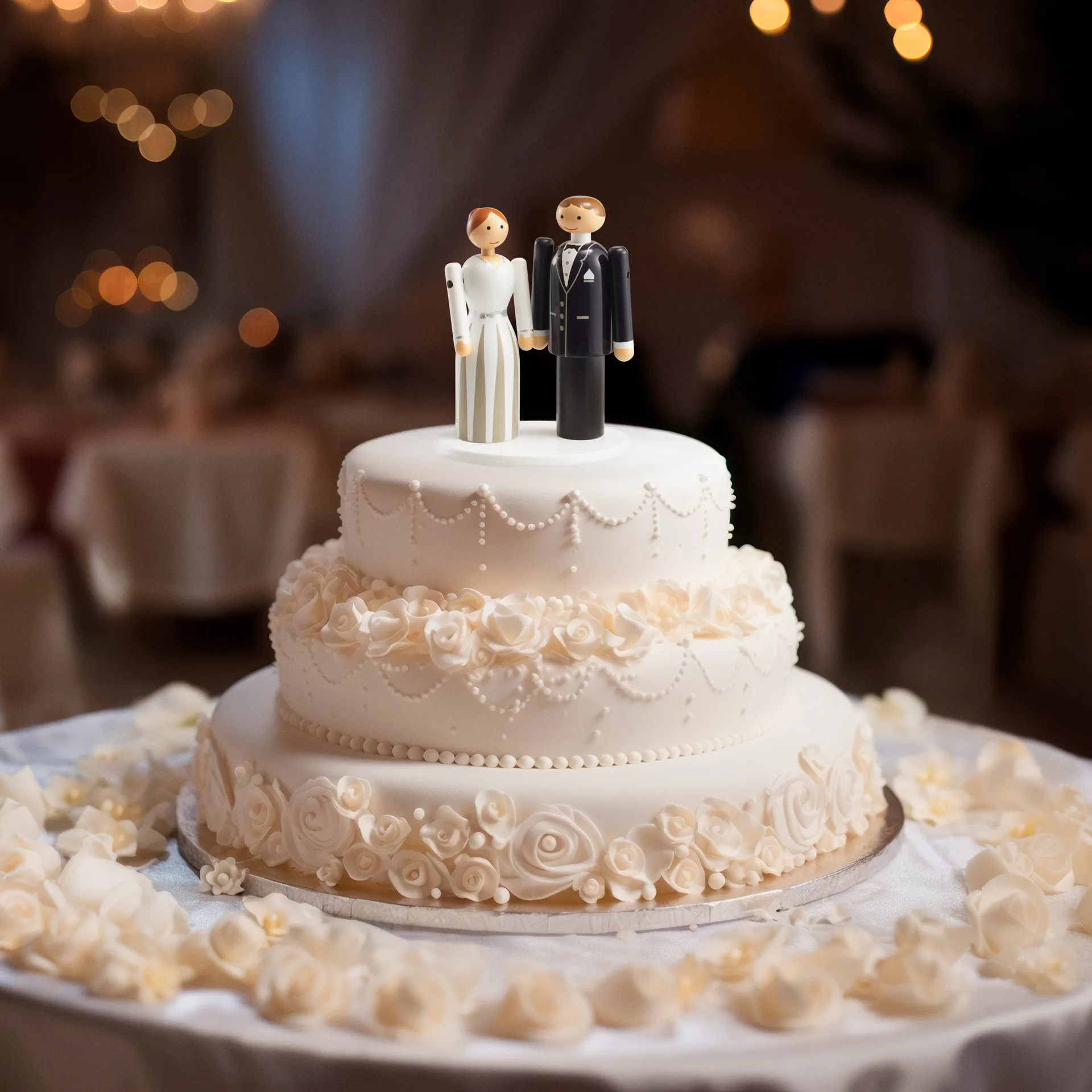 Plataforma para pareja de novios Kay Bojesen, Blanco Kay Bojesen Denmark