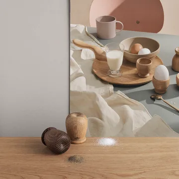 Sal de salero y pimentero Kay Bojesen - roble-roble ahumado - Kay Bojesen Denmark