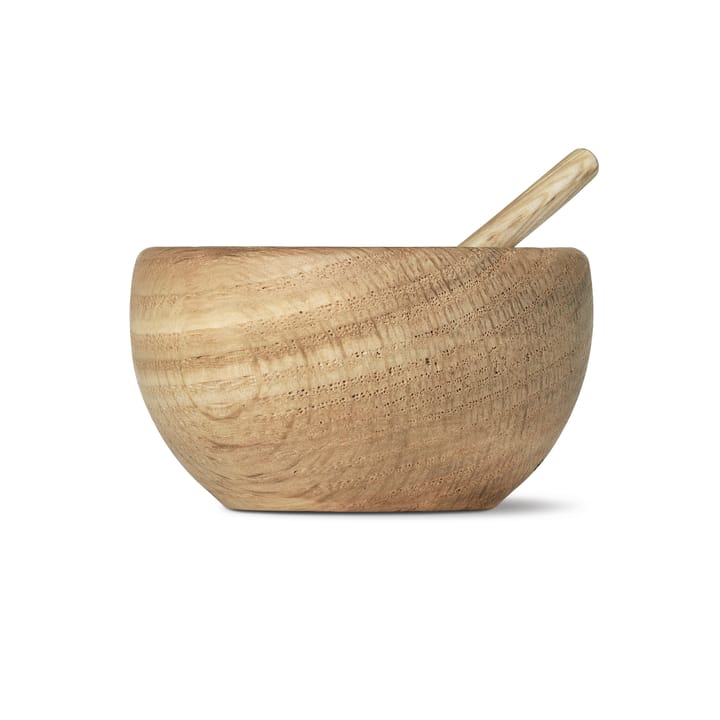 Salero con cuchara Kay Bojesen - roble - Kay Bojesen Denmark