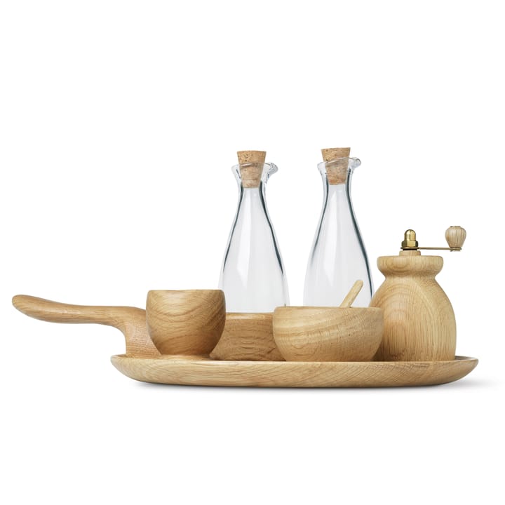 Salero con cuchara Kay Bojesen - roble - Kay Bojesen Denmark