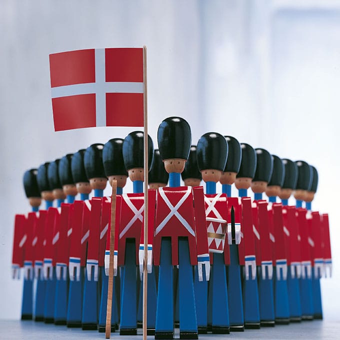 Soldado con tambor Kay Bojesen, rojo-azul Kay Bojesen Denmark