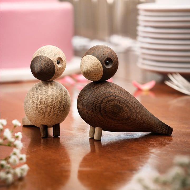 Tortolitos de madera, set de 2, roble Kay Bojesen Denmark