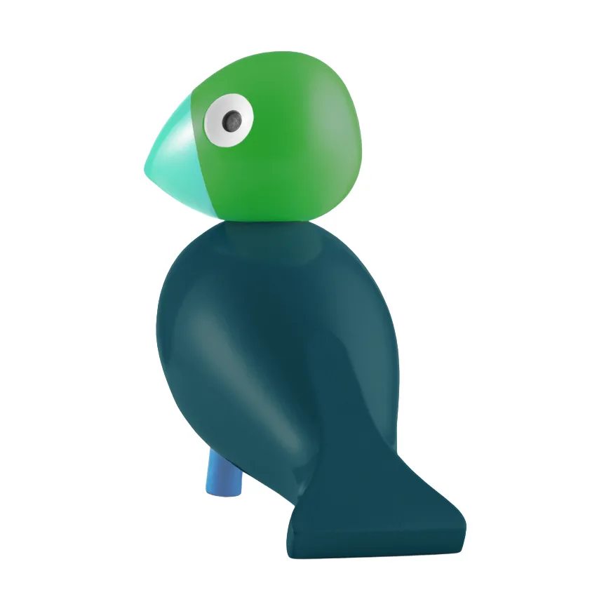 Year Bird 2026 Birk de Kaj Bojesen , Verde oscuro Kay Bojesen Denmark