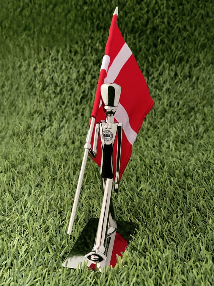 Figura Royal Guard x DBU 18 cm, Polished steel Kay Bojesen