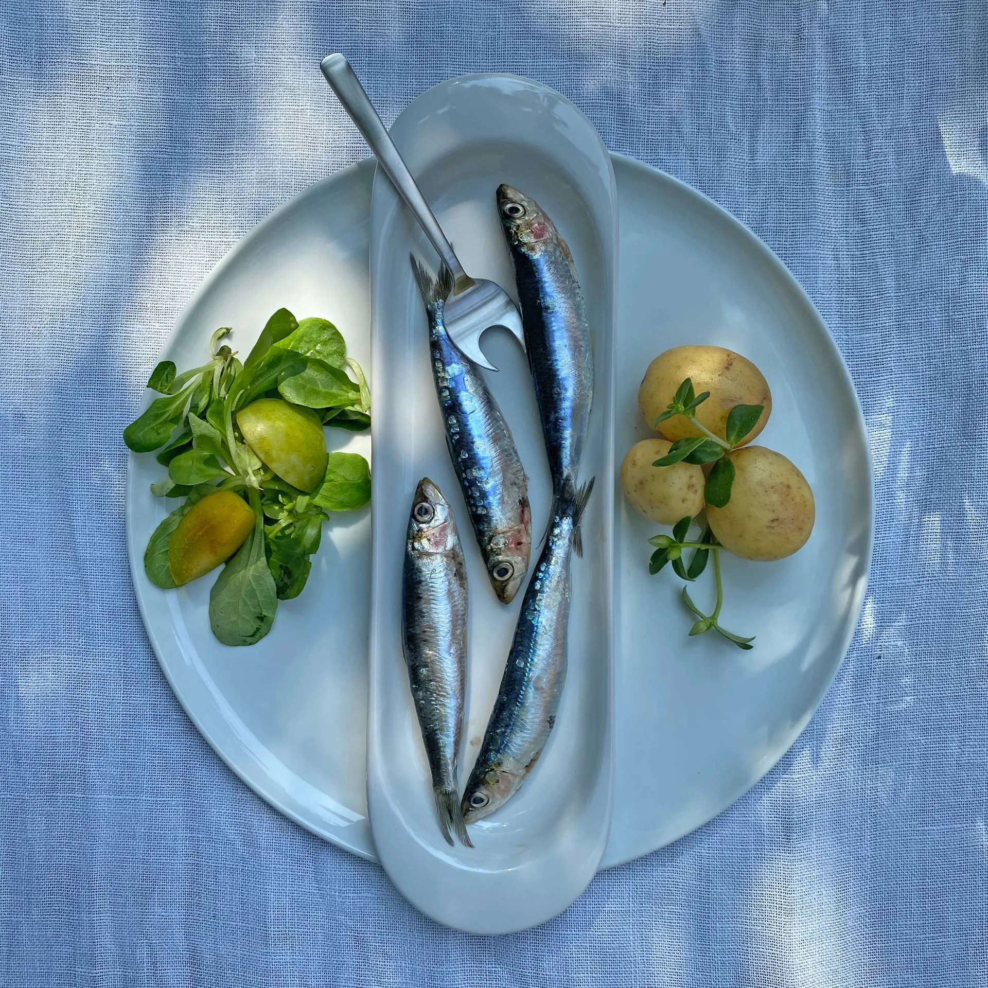 Fuente de servir WING 30 cm, White Kay Bojesen