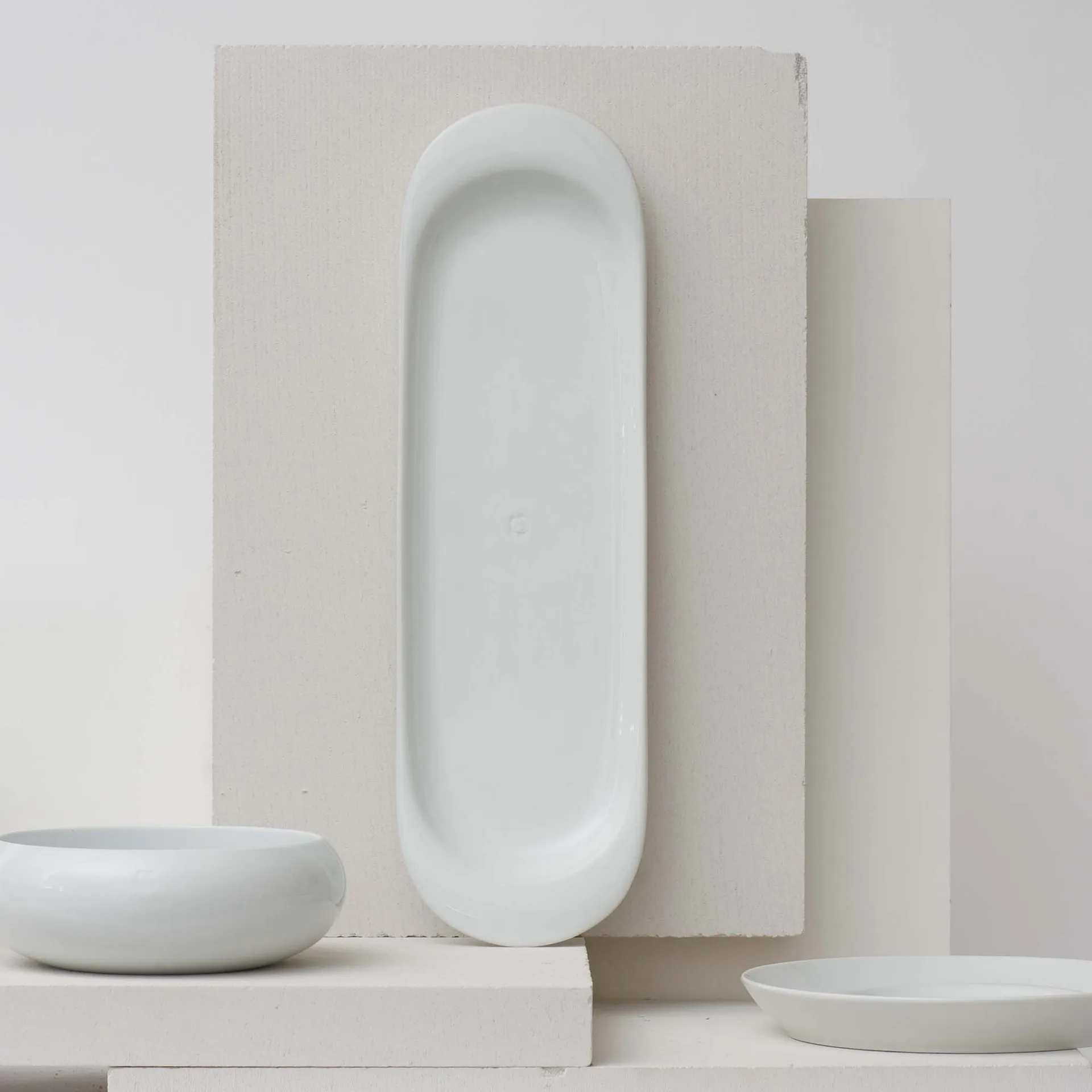 Fuente de servir WING 55 cm, White Kay Bojesen