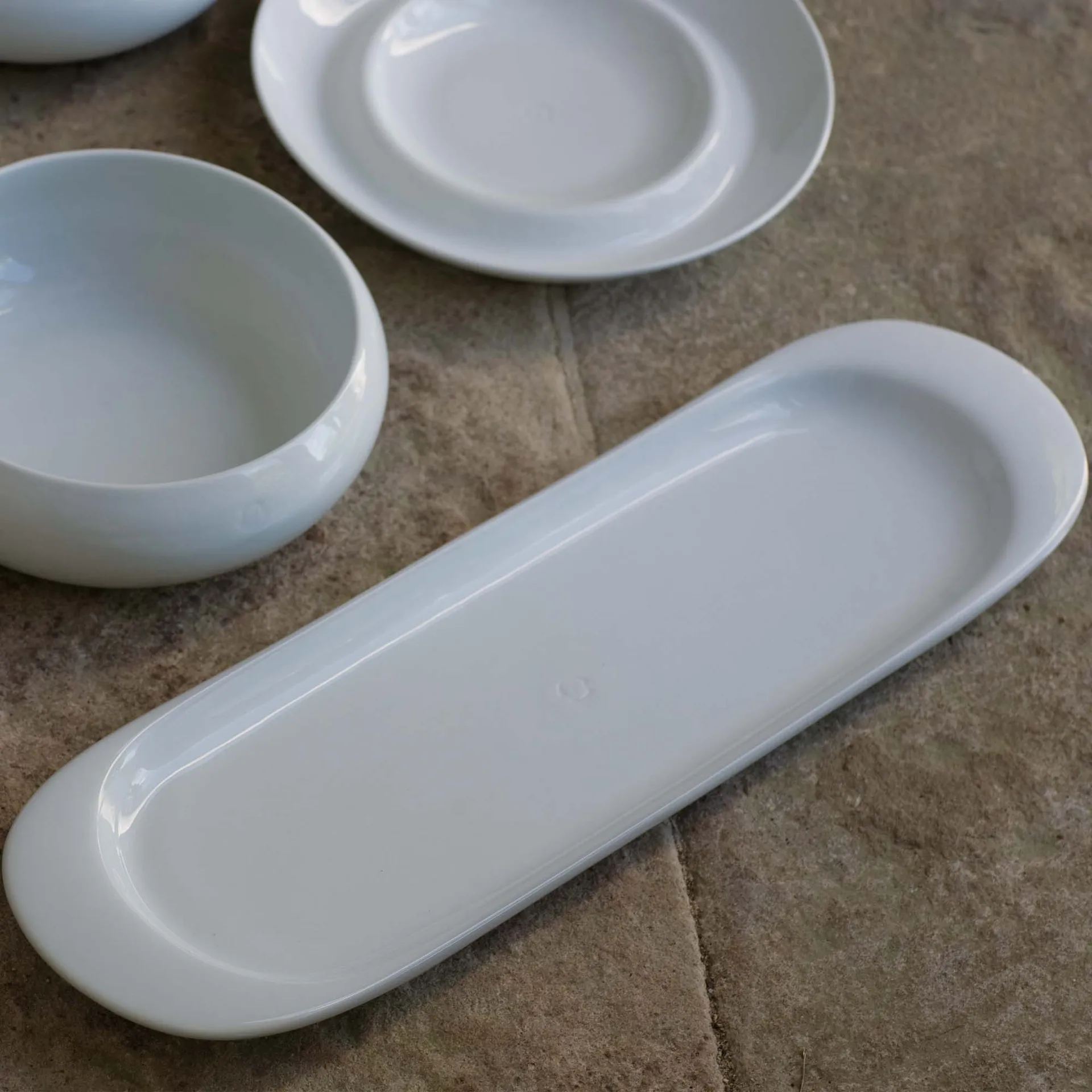 Fuente de servir WING 55 cm, White Kay Bojesen