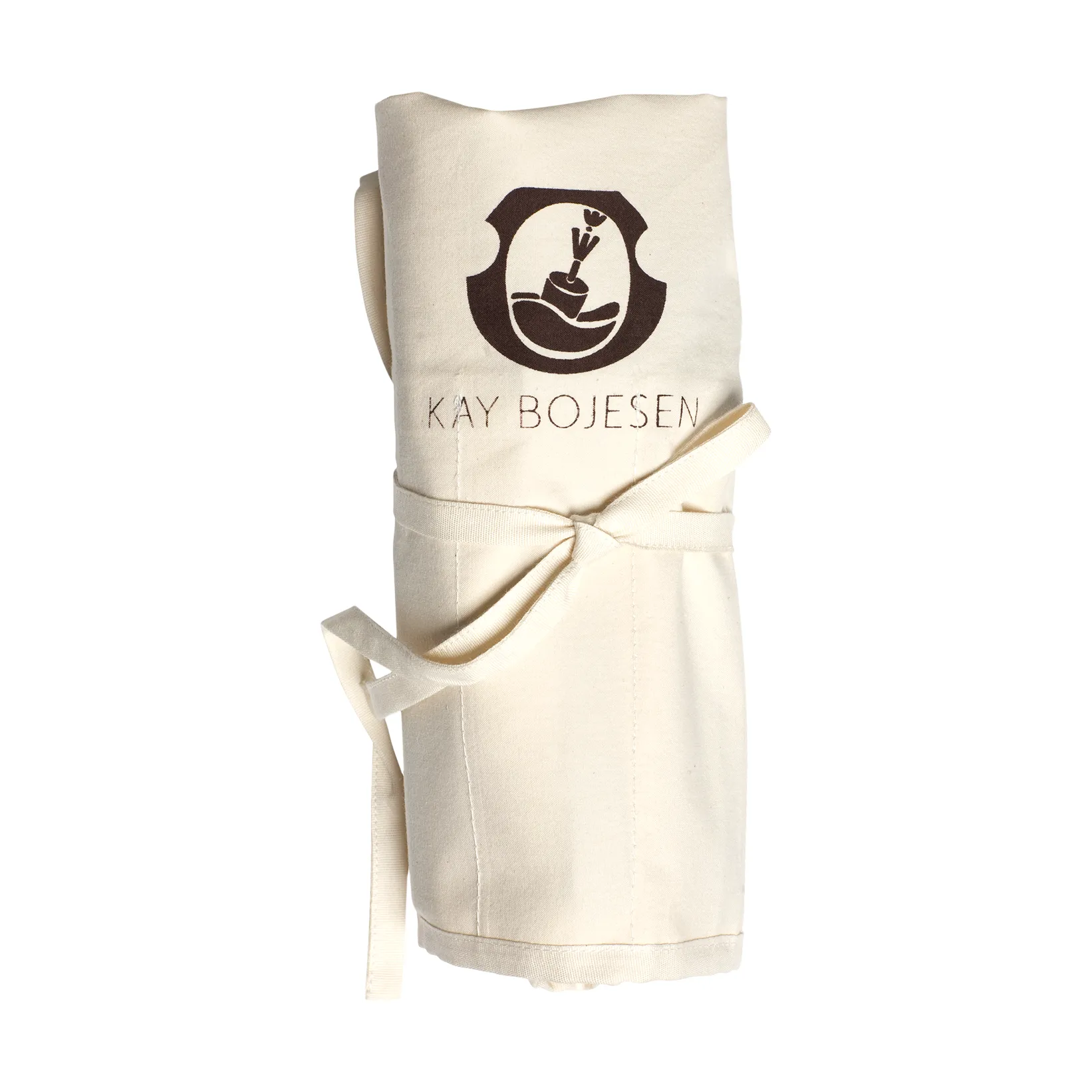 Funda para cubiertos Grand Prix 16 compartimentos, White canvas Kay Bojesen