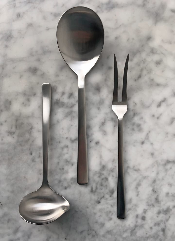 Juego de servir Grand Prix 3 piezas, Polished steel Kay Bojesen