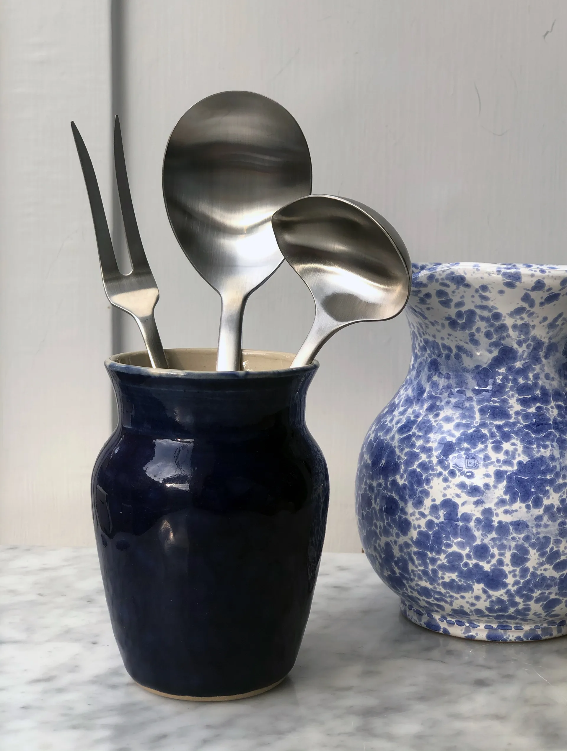 Juego de servir Grand Prix 3 piezas, Polished steel Kay Bojesen