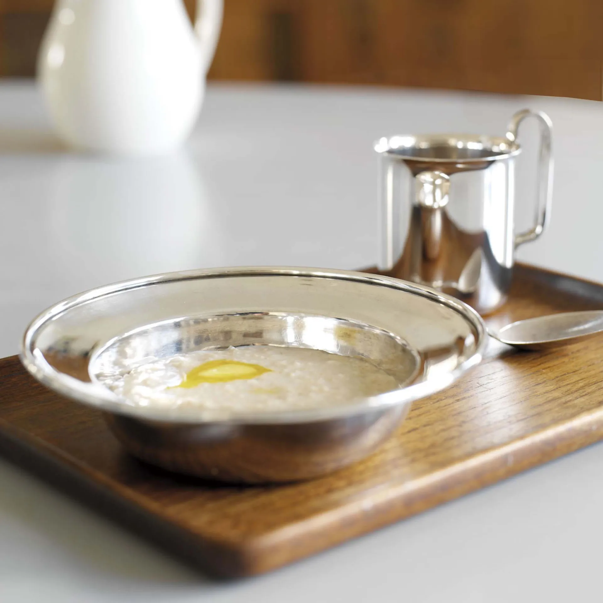 Plato Kay Bojesen acero Ø16,3 cm, Polished steel Kay Bojesen