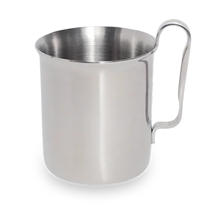 Taza Kay Bojesen acero, Polished steel Kay Bojesen