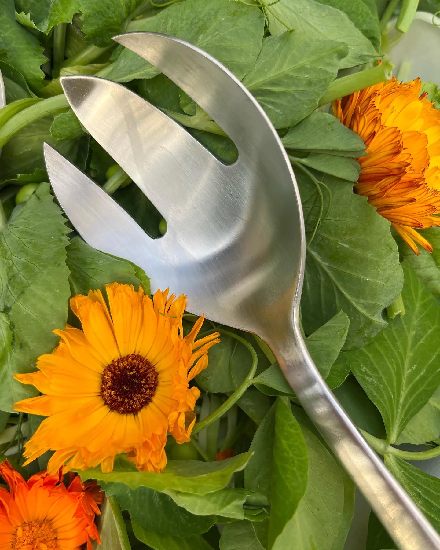 Tenedor de servir Grand Prix 23,5 cm, Matte steel Kay Bojesen