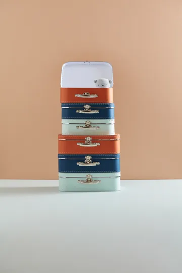 2 Maletas Kid's Base - Azul oscuro - Kid's Concept