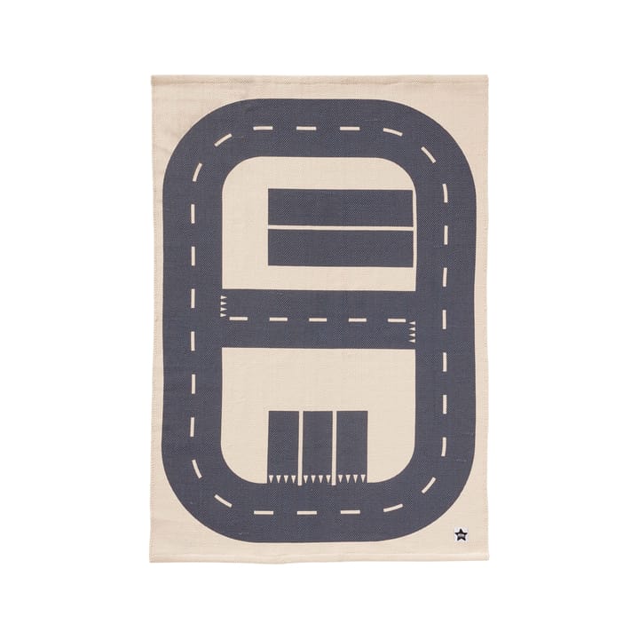 Alfombra Aiden 90x130 cm, Gris azulado Kid's Concept