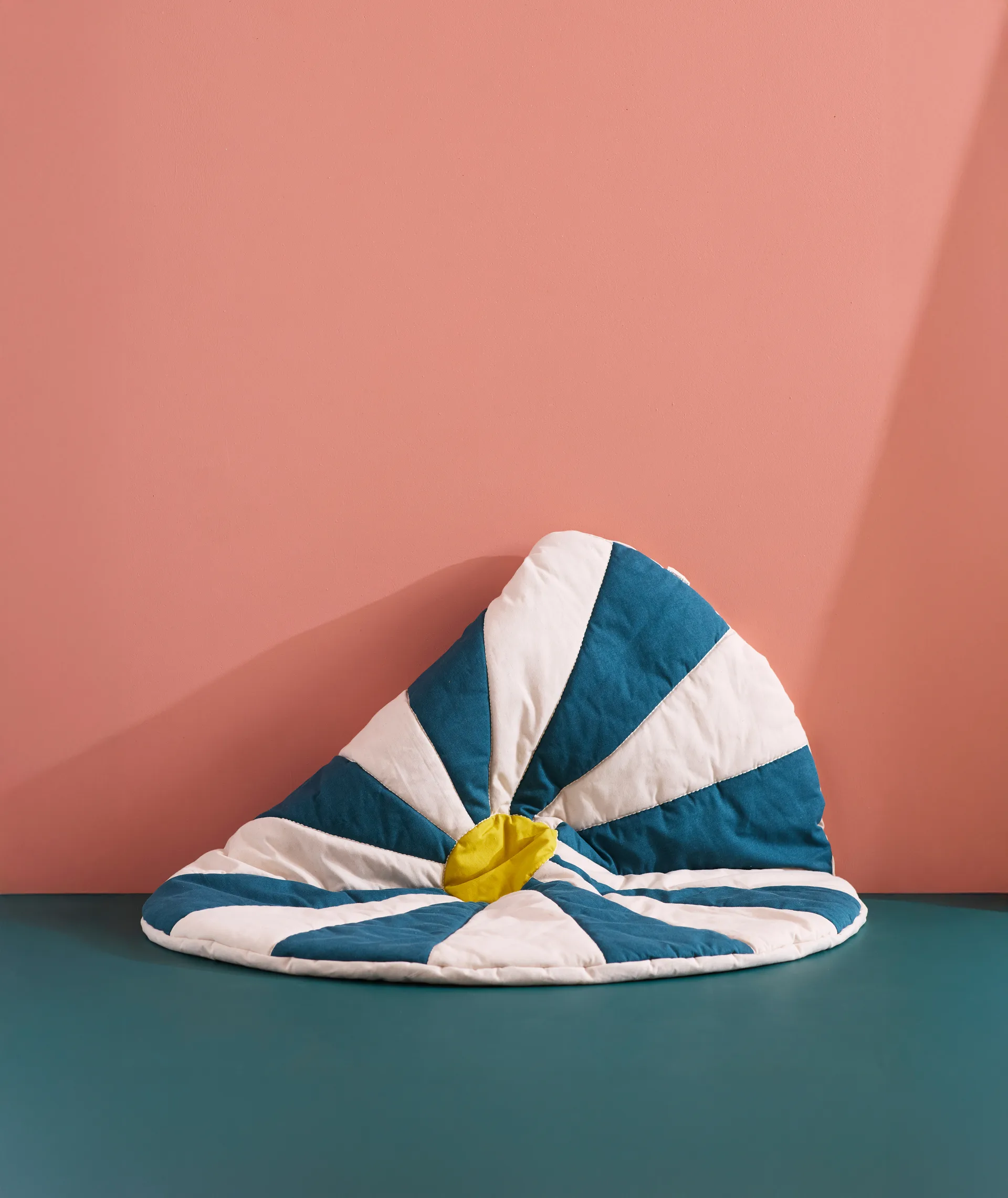 Alfombra de juegos Cirkus, Turquesa, Ø112×2 cm Kid's Concept