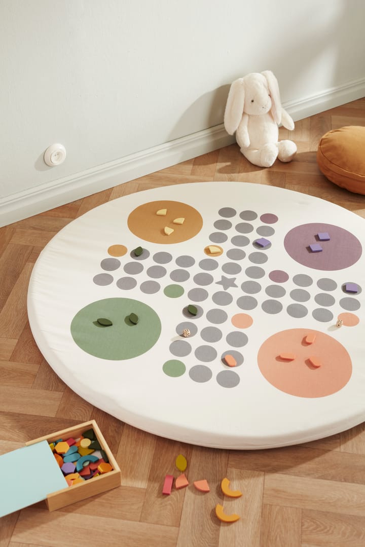Alfombra Kid's Base para juego de mesa Ø110 cm, Blanco Kid's Concept