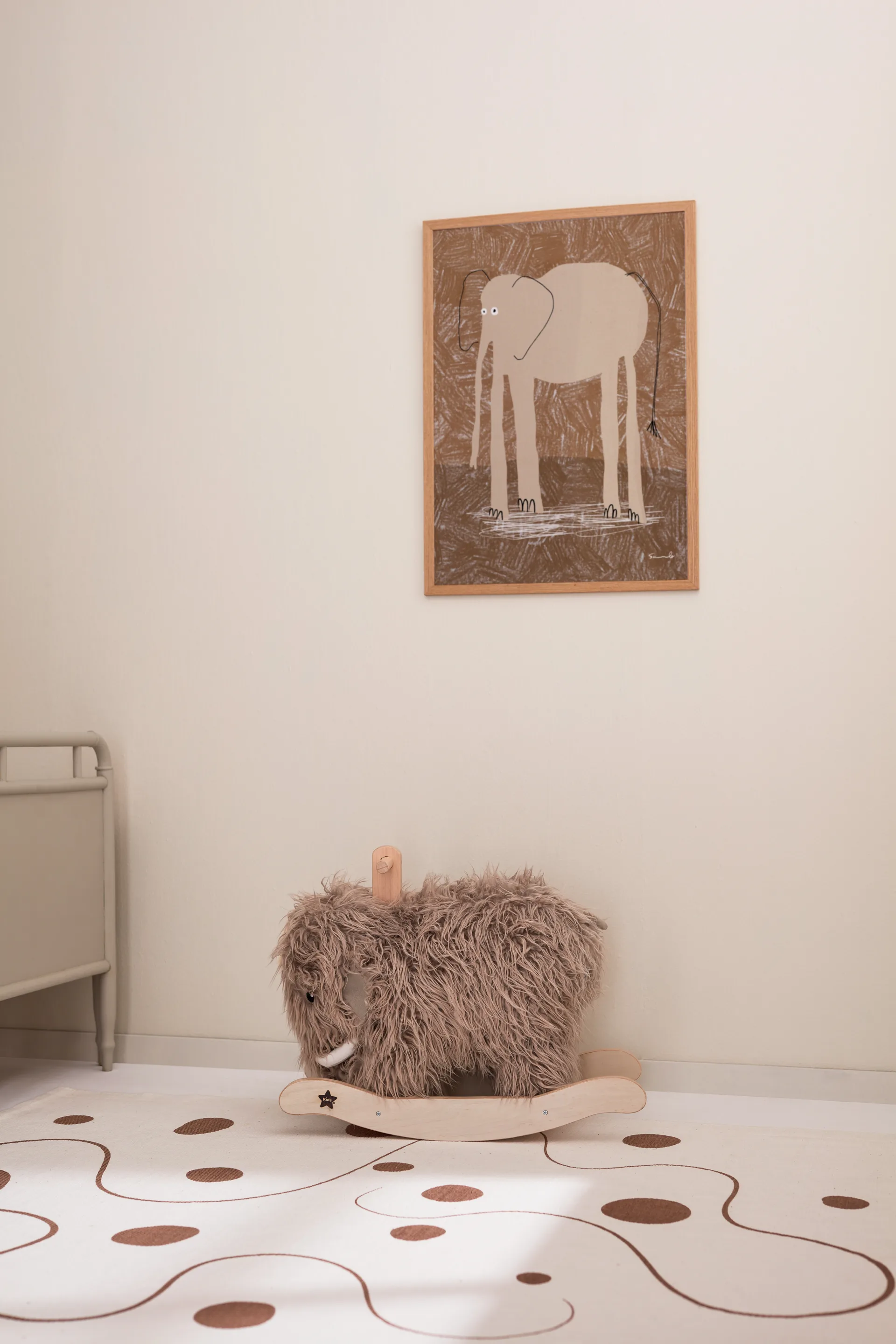 Balancín mamut Neo, Gris Kid's Concept