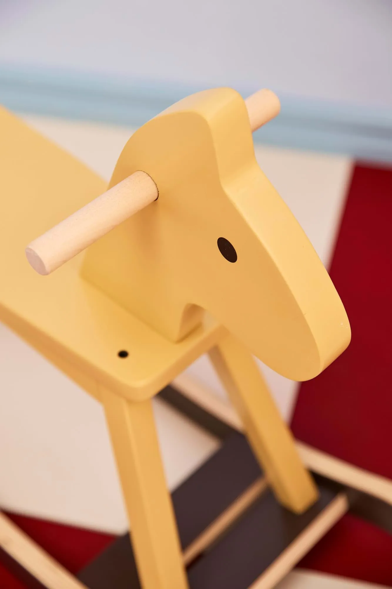 Caballo balancín Kid's Concept, Amarillo miel Kid's Concept