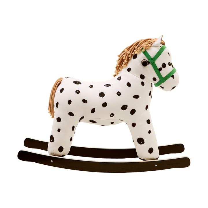 Caballo balancín Pippi - Blanco-negro - Kid's Concept