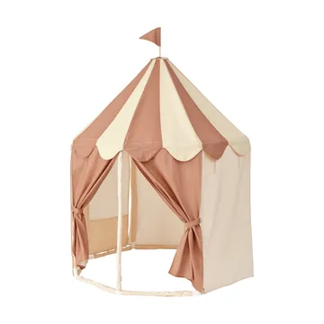 Carpa de campaña Kid's Base - Rayas marrones - Kid's Concept
