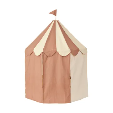 Carpa de campaña Kid's Base - Rayas marrones - Kid's Concept