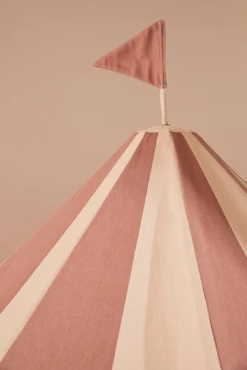 Carpa de campaña Kid's Base - Rayas marrones - Kid's Concept