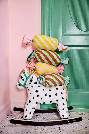Cojín Pippi caramelo - Verde, 53x16 cm - Kid's Concept