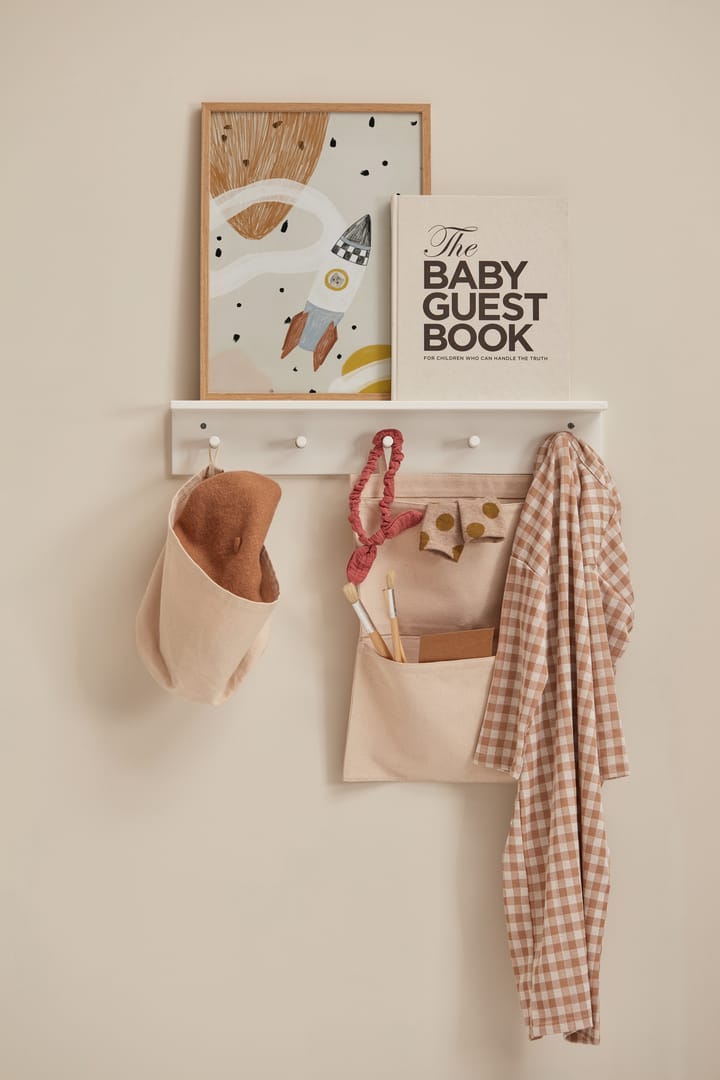 Estante con ganchos Star, Blanco Kid's Concept
