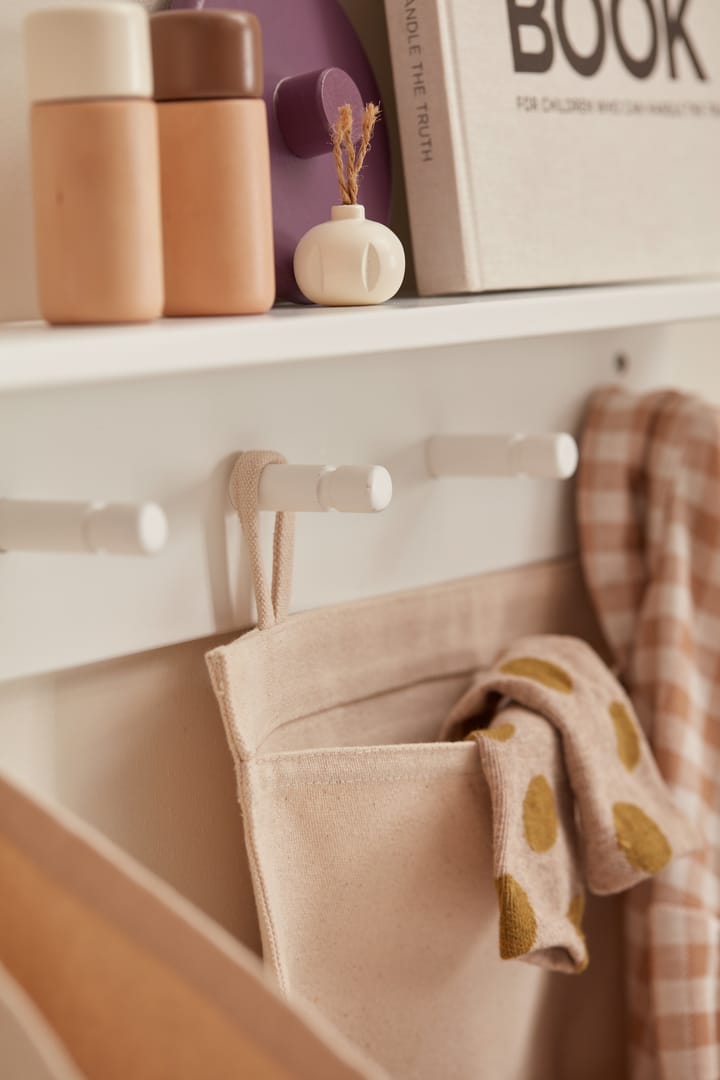 Estante con ganchos Star, Blanco Kid's Concept