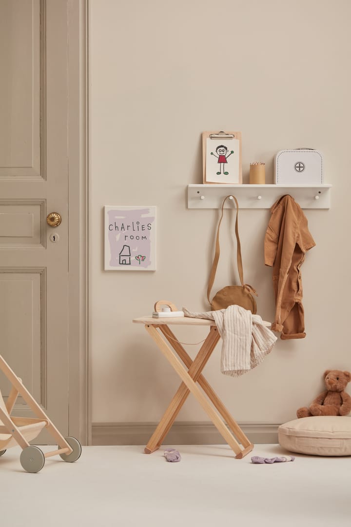 Estante con ganchos Star, Blanco Kid's Concept