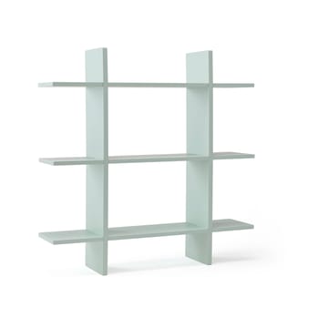 Estantería de pared con 3 baldas Star - Verde claro - Kid's Concept