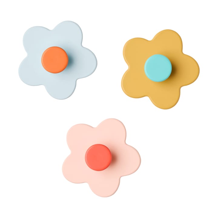 Gancho flor Kid's Base, 3 piezas - Multi - Kid's Concept