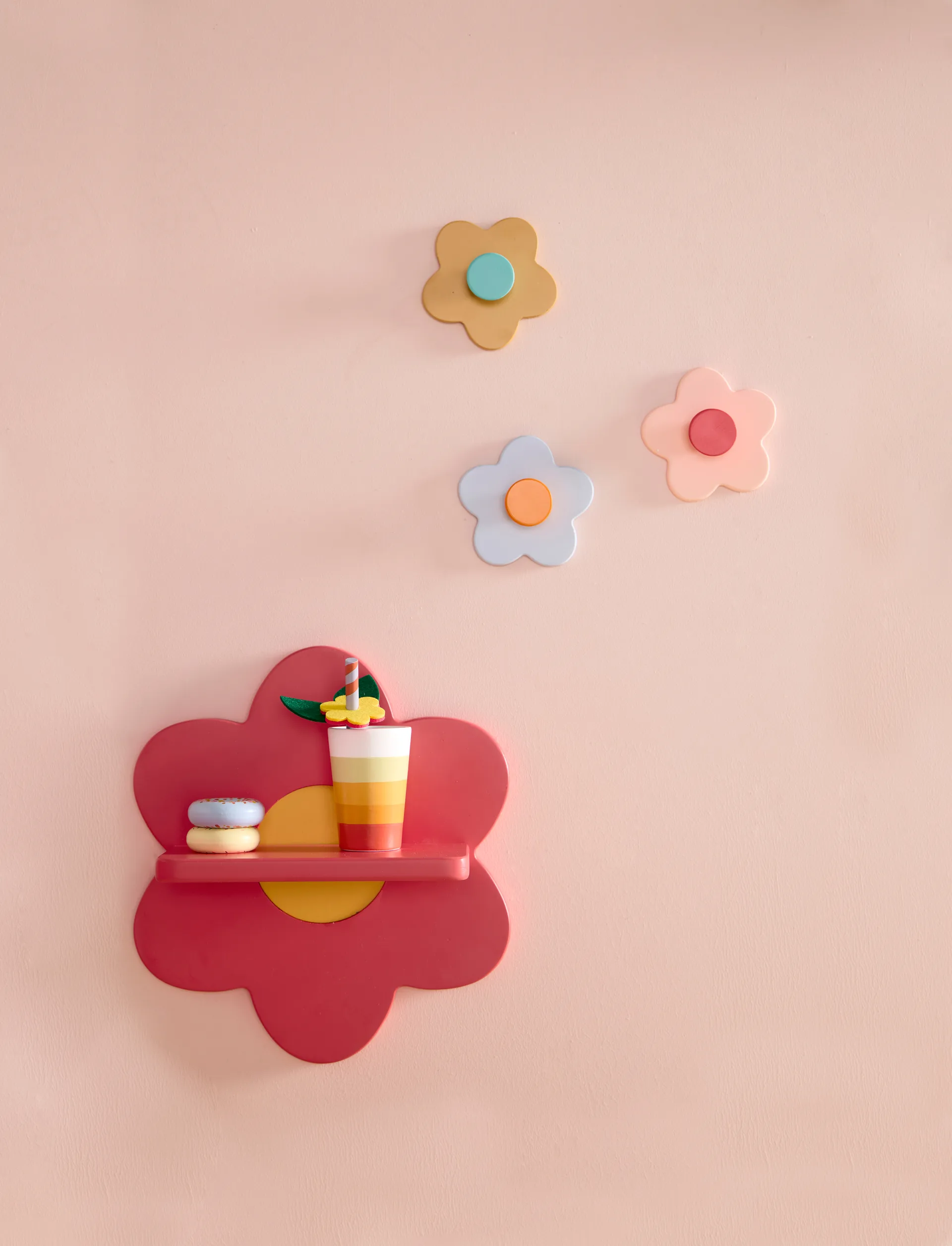 Gancho flor Kid's Base, 3 piezas, Multi Kid's Concept