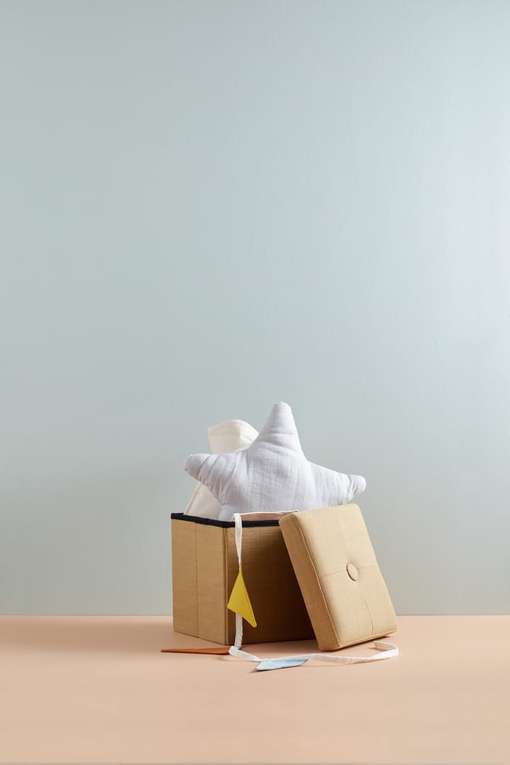Puf con almacenaje Kid's Base, Amarillo Kid's Concept
