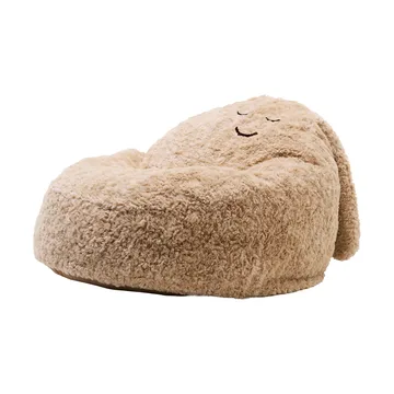 Puf Snuggle - Beige, Ø80 × 50 cm - Kid's Concept