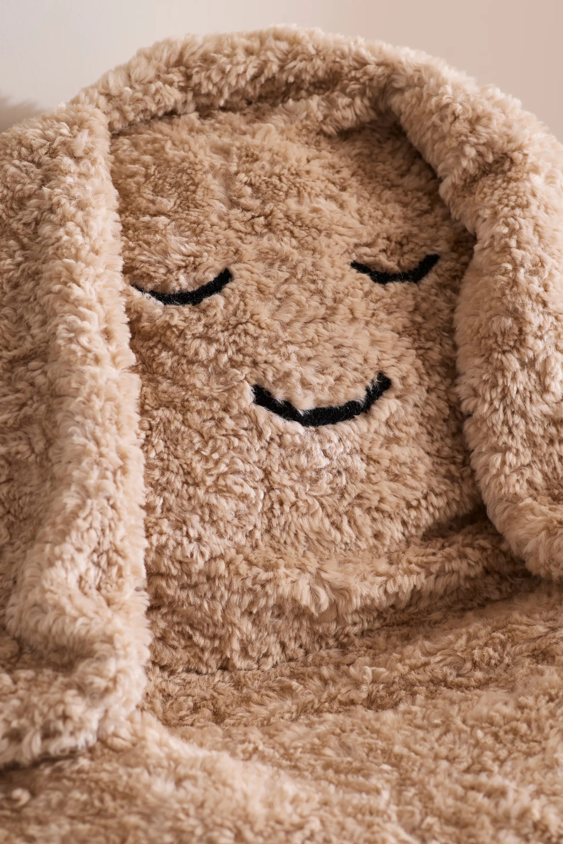 Puf Snuggle, Beige, Ø80 × 50 cm Kid's Concept